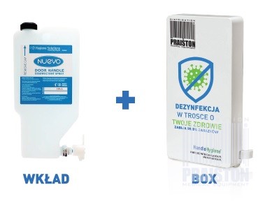 Dozowniki do środków dezynfekcyjnych B/D Handle Hygiene