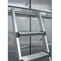 Drabiny Zarges 41406 Zawieszana drabina regałowa, wyściełane stopnie