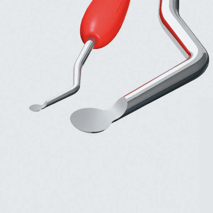 Ekskawatory stomatologiczne LM-Instruments Ekskawator okrągły