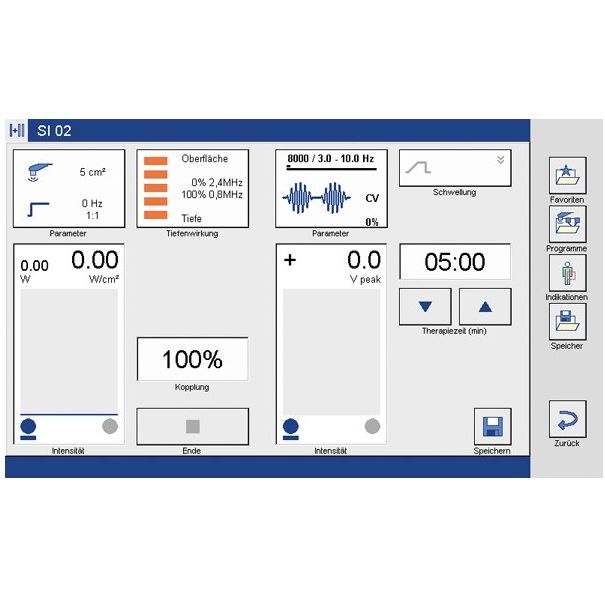 Elektro-sonoterapia Zimmer Soleo SonoStim