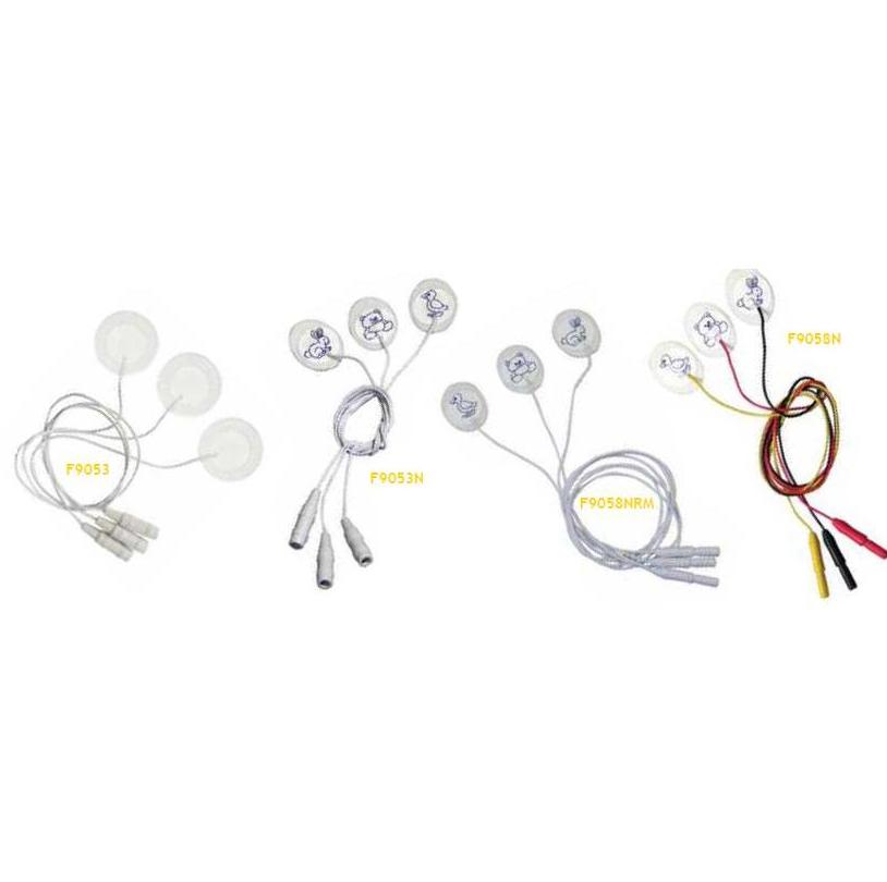 Elektrody EKG jednorazowe FIAB Elektrody jednorazowe EKG dla dorosłych - na kablu