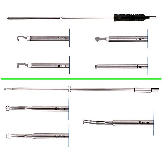 Elektrody elektrochirurgiczne do endoskopów sztywnych Medicon elektrody