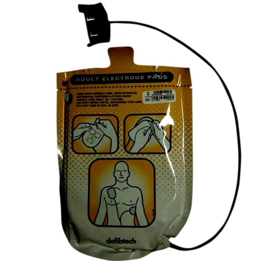 Elektrody jednorazowe do defibrylatorów b/d Komplet elektrod do Lifeline pediatryczne