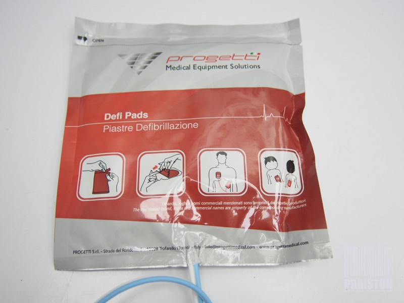 Elektrody jednorazowe do defibrylatorów Progetti Medical Rescue DFBAD01PRC / DFBPED01PRC