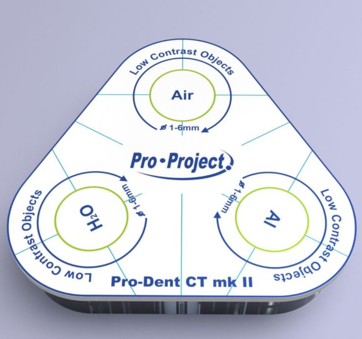 Fantomy do kontroli jakości aparatów stomatologicznych Pro-Project Pro-Dent CT mk II