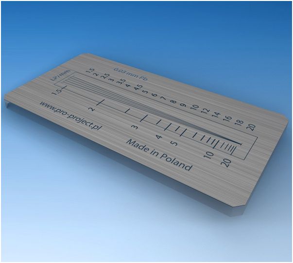 Fantomy do kontroli jakości w mammografii Pro-Project Pro-DigiMAM