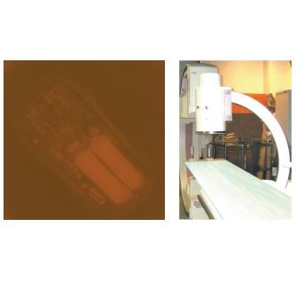 Fantomy do testowania radiografii, angiografii i fluoroskopii ASHLAND Gafchromic LD-V1