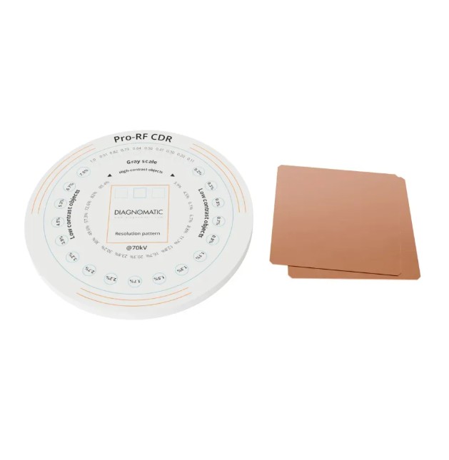Fantomy do testowania radiografii, angiografii i fluoroskopii Diagnomatic Pro-RTG CDR