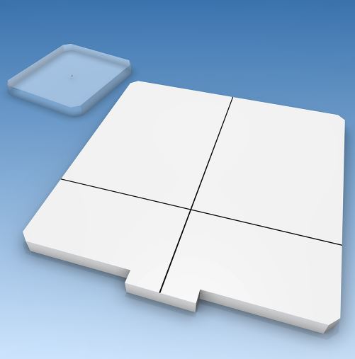 Fantomy do testowania radiografii, angiografii i fluoroskopii Diagnomatic ProSlit Stand