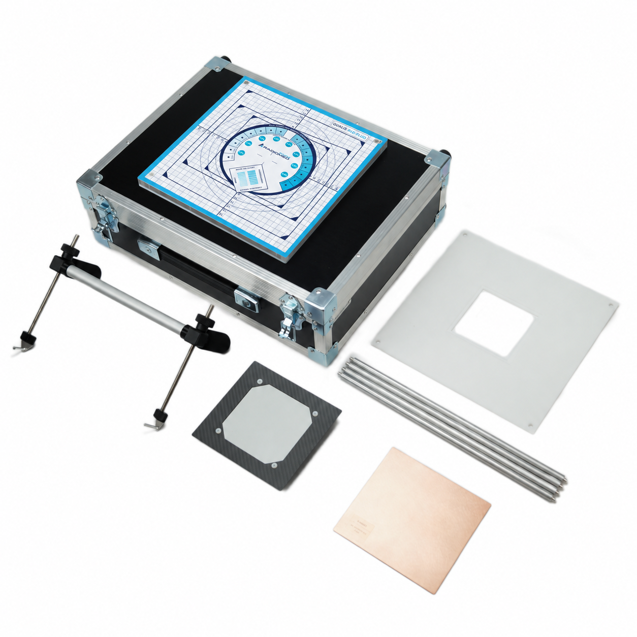 Fantomy do testowania radiografii, angiografii i fluoroskopii GRUPA RADIOMED / QUALIS QUALIS RAD-FLUO