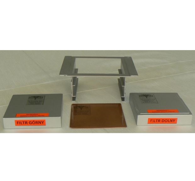 Fantomy do testowania radiografii, angiografii i fluoroskopii HIMTECH Norbert Wasilewski HFH 115 P/S, HFJAL 25 115, HFJCU 1 115