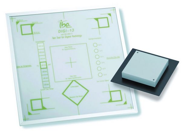 Fantomy do testowania radiografii, angiografii i fluoroskopii IBA Dosimetry DIGI-13