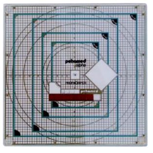Fantomy do testowania radiografii, angiografii i fluoroskopii Pehamed ALPHA 8686/3
