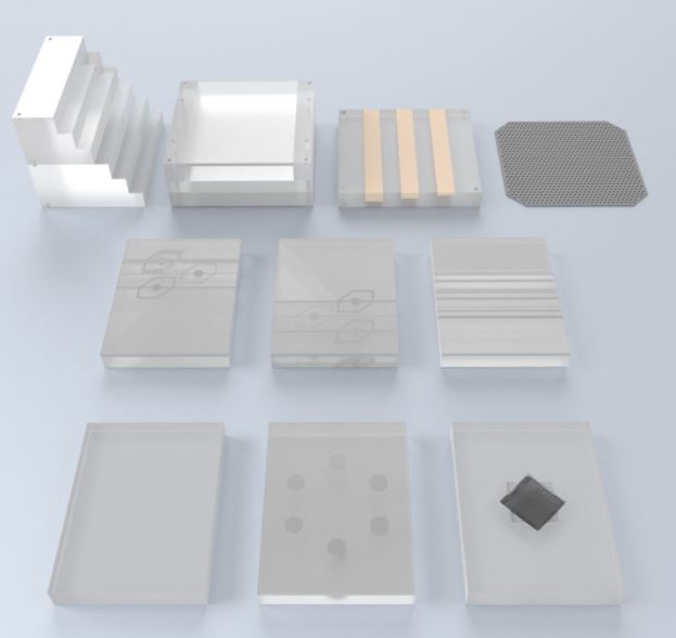 Fantomy do testowania radiografii, angiografii i fluoroskopii Pro-Project Pro-RTG AAPM 15