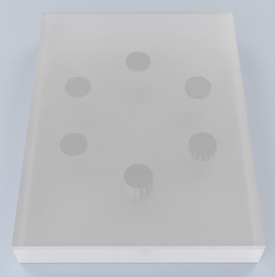 Fantomy do testowania radiografii, angiografii i fluoroskopii Pro-Project Pro-RTG AAPM 15