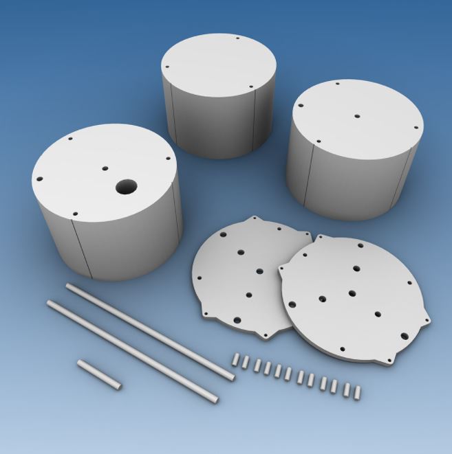 Fantomy do tomografii komputerowej (CT) Pro-Project Pro-CT Dose AAPM TG-200 / Pro-CT Dose ICRU 87