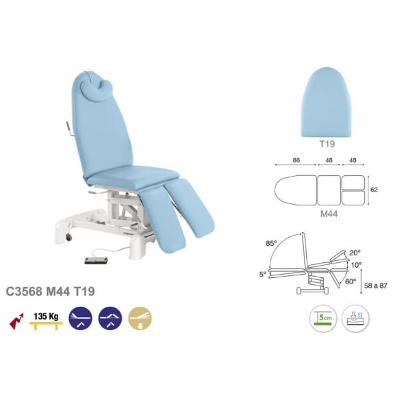 Fotele do pobierania krwi (dla krwiodawców) ECOPOSTURAL C3568