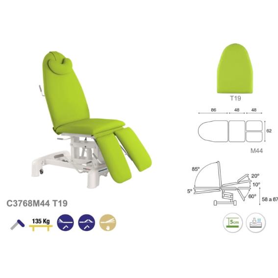 Fotele do pobierania krwi (dla krwiodawców) ECOPOSTURAL C3768