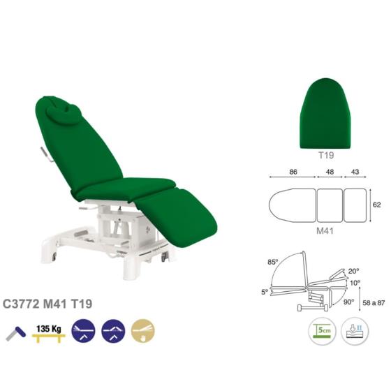 Fotele do pobierania krwi (dla krwiodawców) ECOPOSTURAL C3772