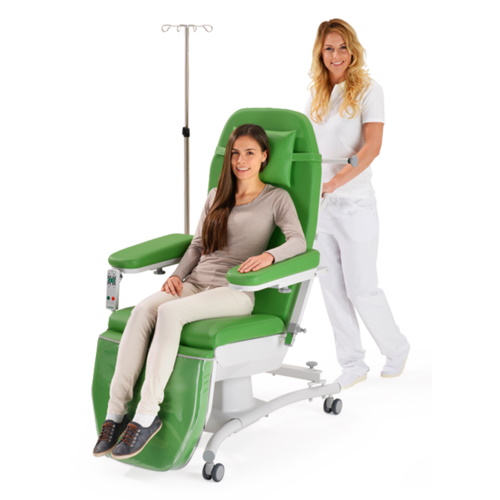 Fotele do pobierania krwi (dla krwiodawców) Likamed GmbH SENSA Flex A3