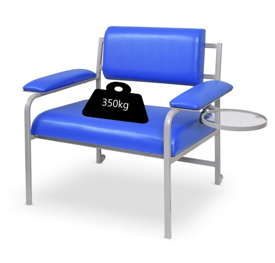Fotele do pobierania krwi (dla krwiodawców) Metalowiec sp. z o.o. Bariatryczny