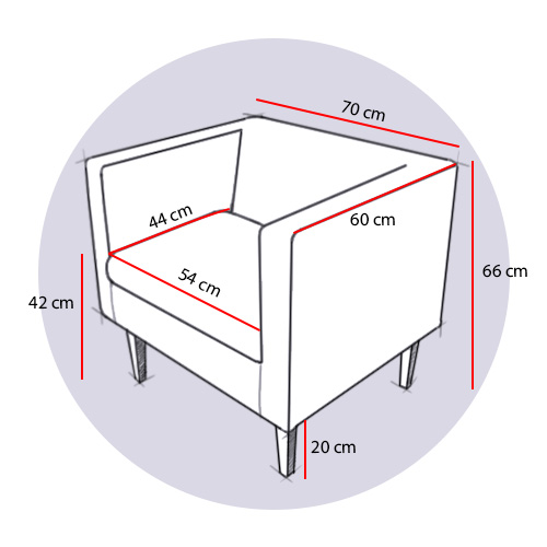 Fotele do poczekalni medycznych Interio Mobili GRAFFITI