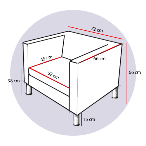 Fotele do poczekalni medycznych Interio Mobili PICOLO
