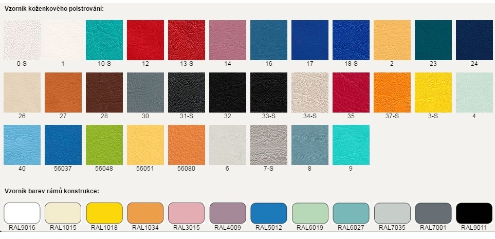 Fotele ginekologiczne RESI JORDAN H23e