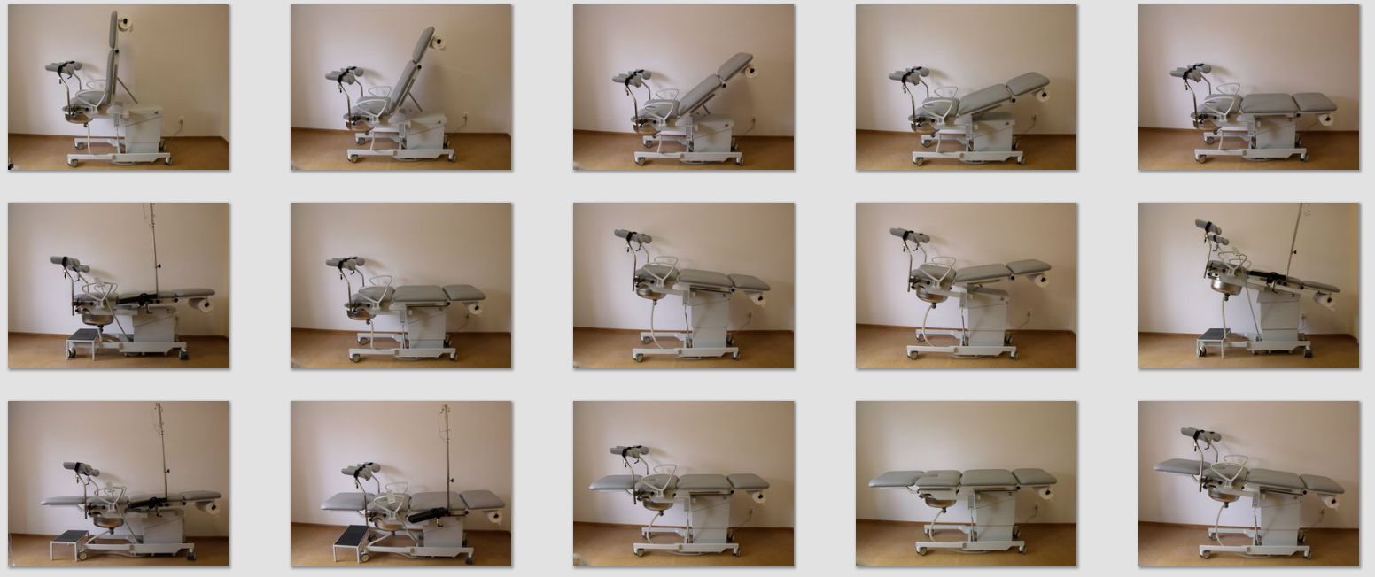 Fotele urologiczne GOLEM URODYNAMIC