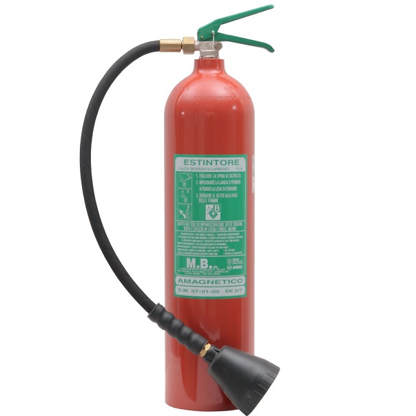 Gaśnice niemagnetyczne do rezonansu magnetycznego B/D Gaśnica niemagnetyczna CO2