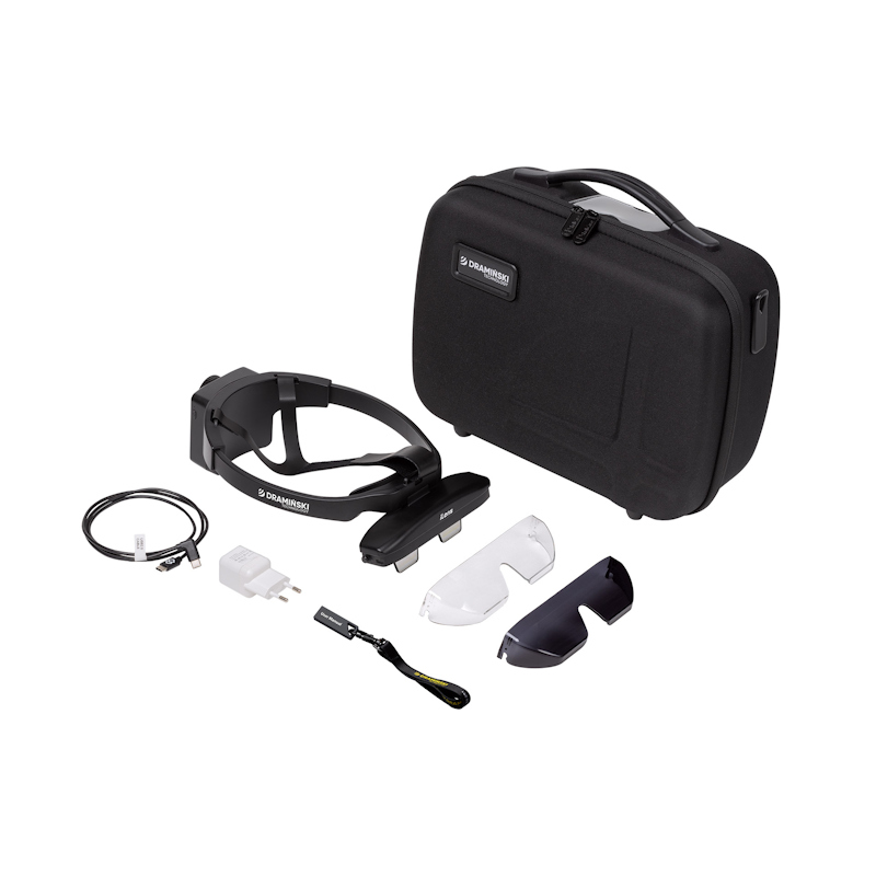 Gogle rozszerzonej rzeczywistości (AR) do USG weterynaryjnych DRAMIŃSKI iLens