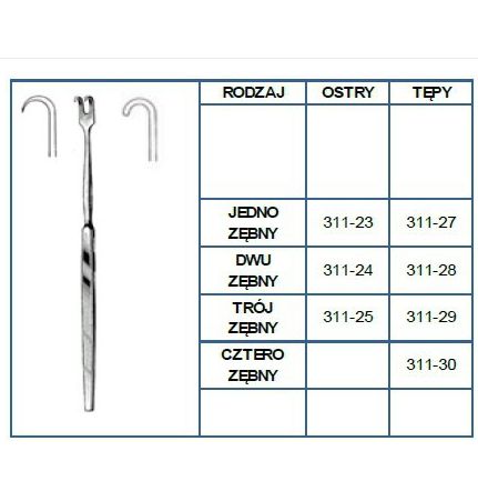Haki chirurgiczne Sintraco Chirurgiczny