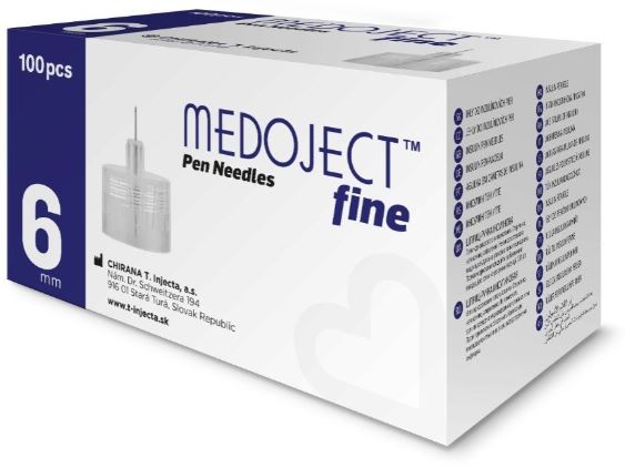 Igły do wstrzykiwaczy insuliny Chirana Medical MEDOJECT