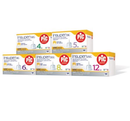 Igły do wstrzykiwaczy insuliny PIC Solution Insupen