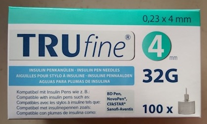 Igły do wstrzykiwaczy insuliny Trusetal Verbandstoffwerk TRUfine