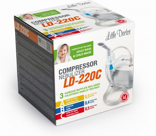 Inhalatory domowe (nebulizatory) Little Doctor LD220C
