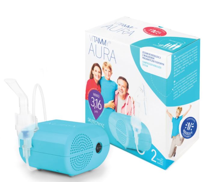 Inhalatory domowe (nebulizatory) VITAMMY Aura
