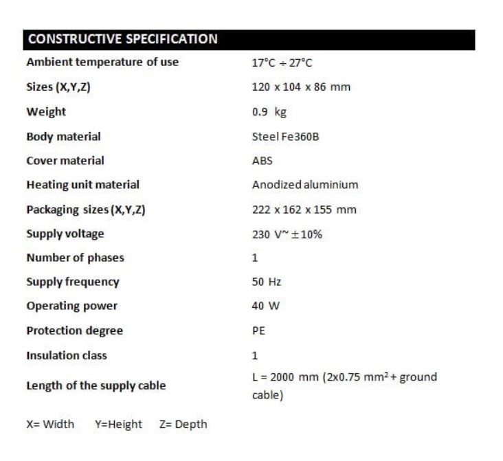 Inkubatory do testów biologicznych Tecno-Gaz B TEST Plus