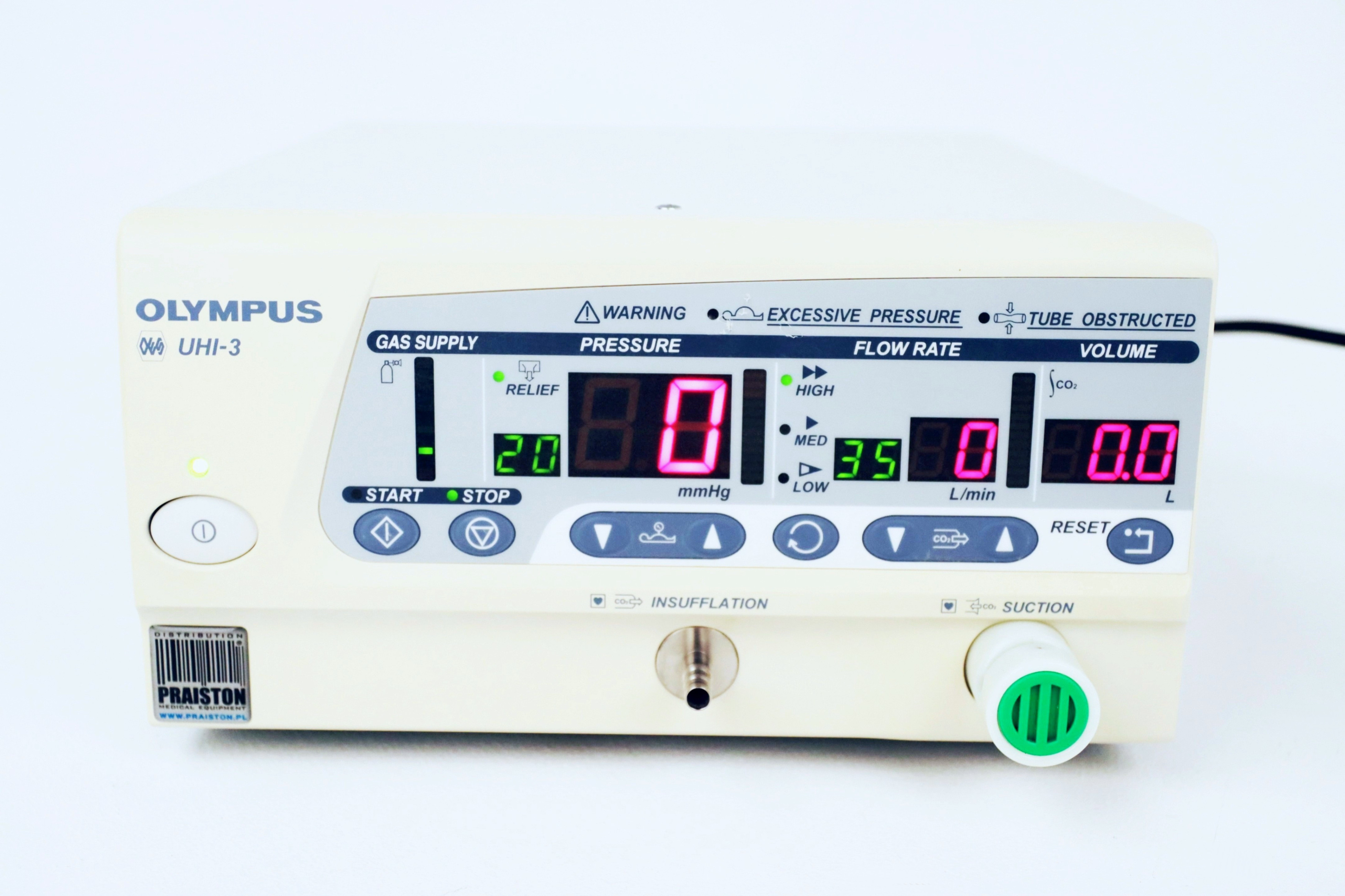 Insuflatory do endoskopów sztywnych używane Olympus UHI – 3 - Praiston rekondycjonowane
