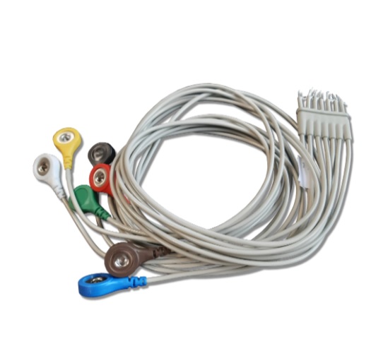 Kable do holterów EKG ASPEL KRH-702 v.001