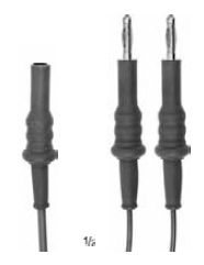 Kable dwubiegunowe do diatermii Lawton Medizintechnik Kable dwubiegunowe