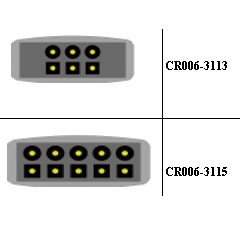 Kable EKG do kardiomonitorów Core-Ray GE DATEX-OHMEDA CR004-31