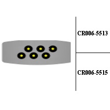 Kable EKG do kardiomonitorów Core-Ray NIHON KOHDEN CR004-55