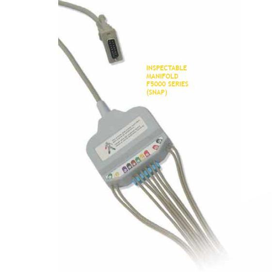 Kable EKG do kardiomonitorów FIAB F5000C
