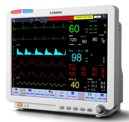 Kardiomonitory przyłóżkowe Comen C86