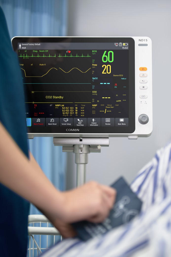 Kardiomonitory przyłóżkowe Comen Seria ND