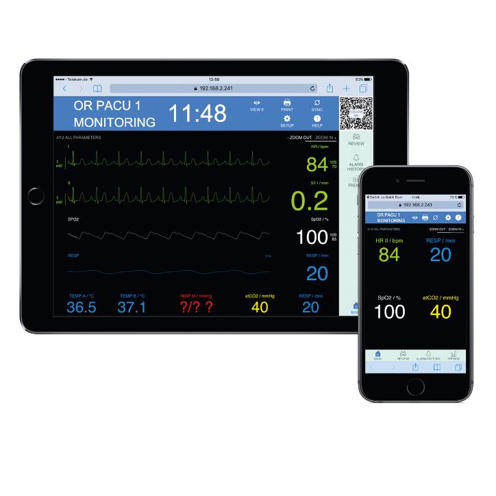 Kardiomonitory przyłóżkowe Dräger Infinity MView