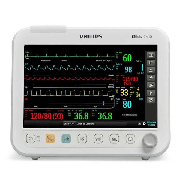 Kardiomonitory przyłóżkowe PHILIPS Efficia CM10/CM12