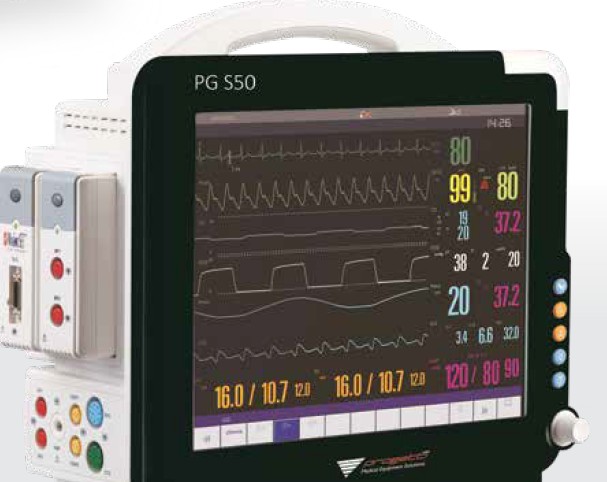 Kardiomonitory przyłóżkowe Progetti Medical PG S30 & PG S50