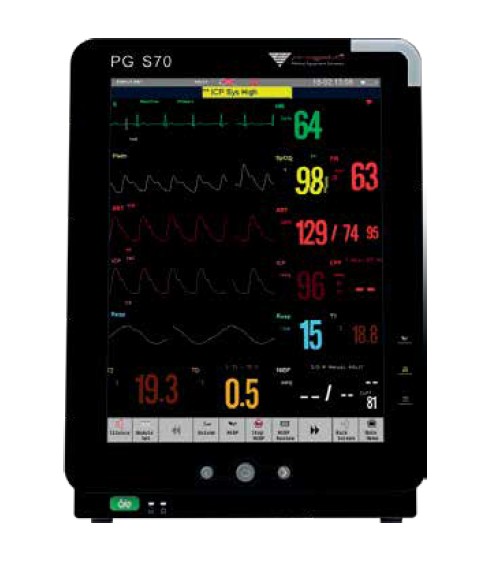 Kardiomonitory przyłóżkowe Progetti Medical PG S70